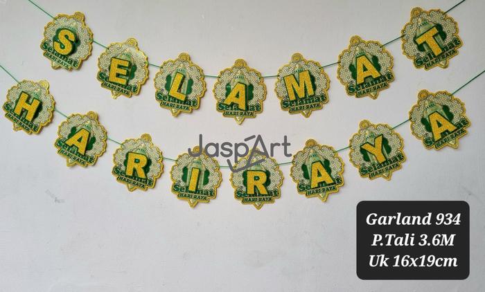 Gambar GANTUNGAN RUMBAI SLINGER IDUL FITRI BANNER IDUL FITRI HIASAN LEBARAN - GARLAND 934 dari Jaspart undefined Tokopedia