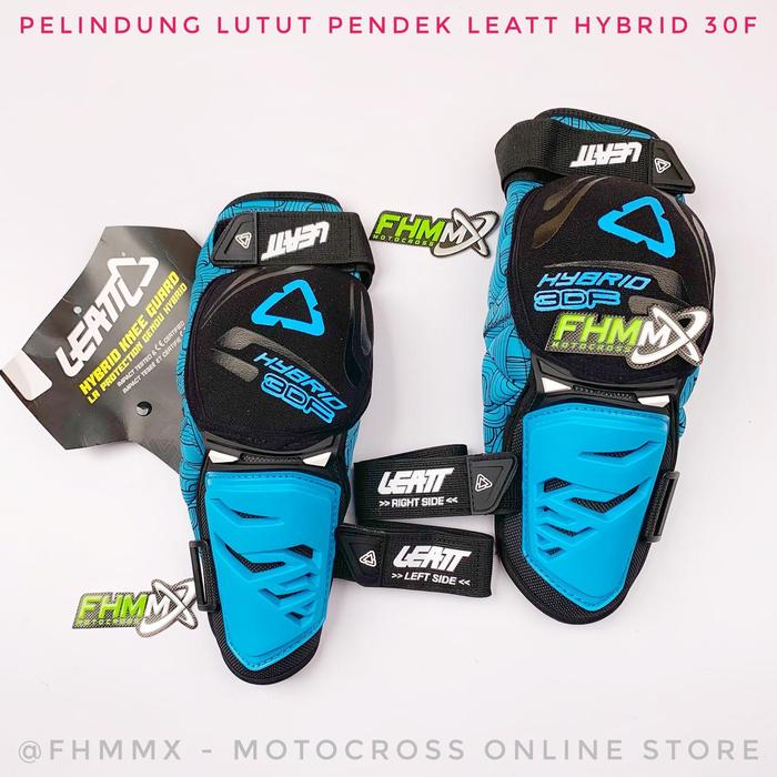Gambar Pelindung lutut pendek leatt 3DF hybrid 02 - Biru dari Fhmmx undefined Tokopedia