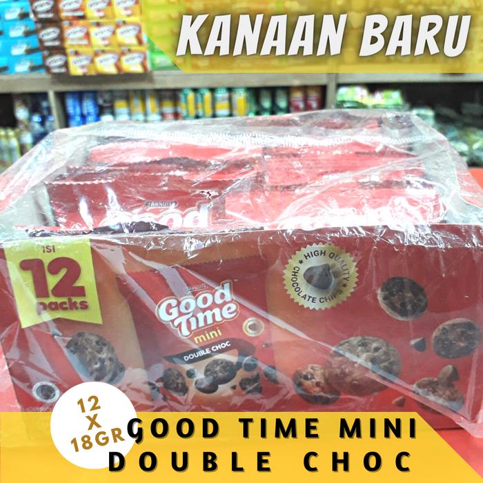 Gambar GOOD TIME Mini Double Choc / Biskuit Cokelat / Chocolate Cookies dari Kanaan Baru undefined Tokopedia