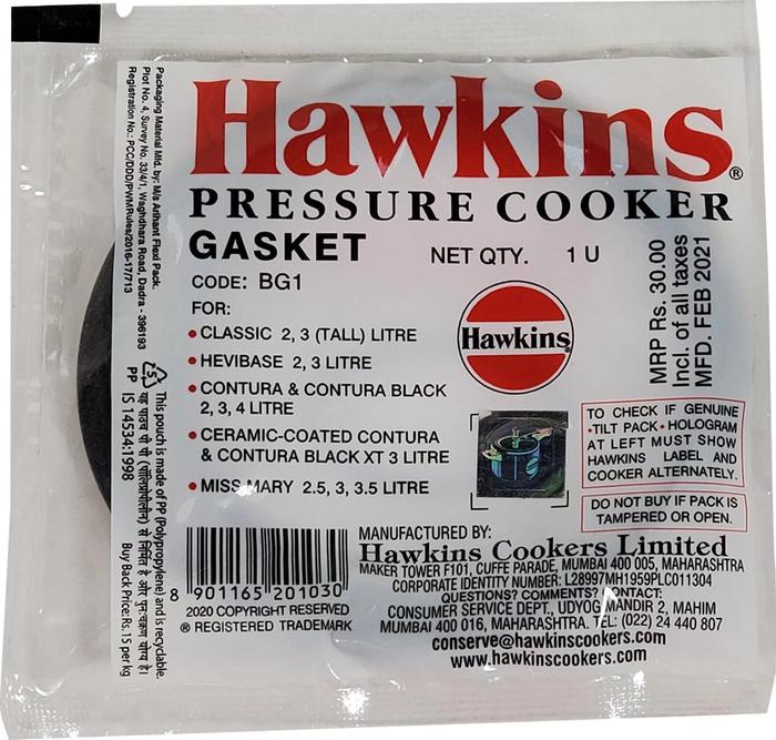 Gambar Gasket Hawkins Pressure Cooker / Sealer Ring Presto / Karet Panci - 2-4 Litre dari Berkat Foods Official Shop undefined Tokopedia