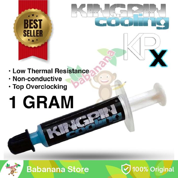 Gambar Kingpin Cooling KPX 1gr Thermal Paste pc gaming laptop macbook desktop dari babanana store undefined Tokopedia