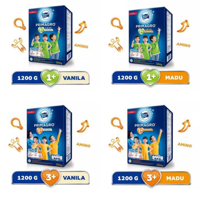 Gambar Bendera Primagro 1+/3+ 1200gr - Vanilla3+ dari Dea Wijaya Toserba undefined Tokopedia