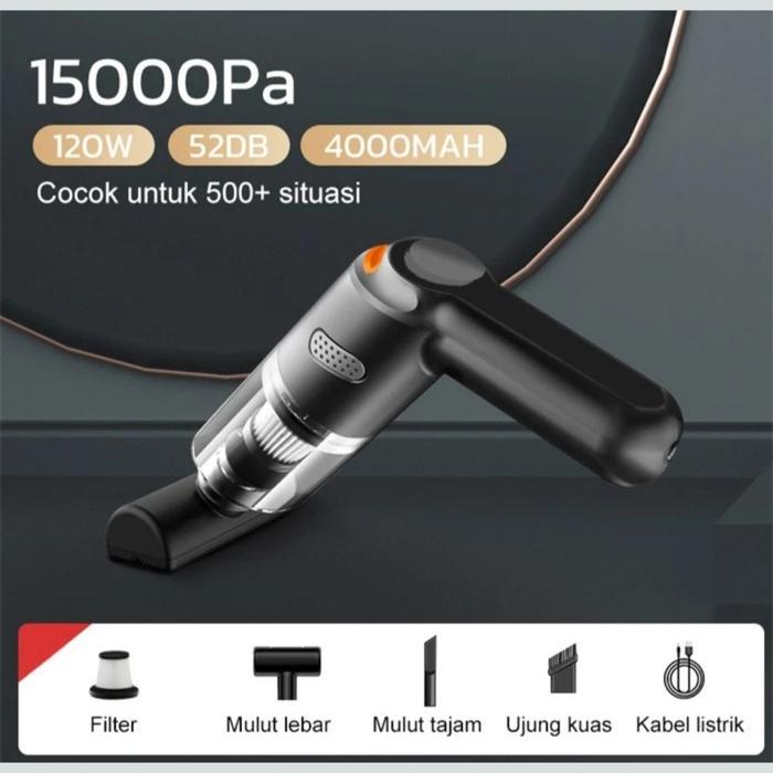 Gambar Pet Vacuum Cleaner Portable Pembersih Bulu Anjibg Kucing D08 - Hitam dari Pet Pet Store undefined Tokopedia
