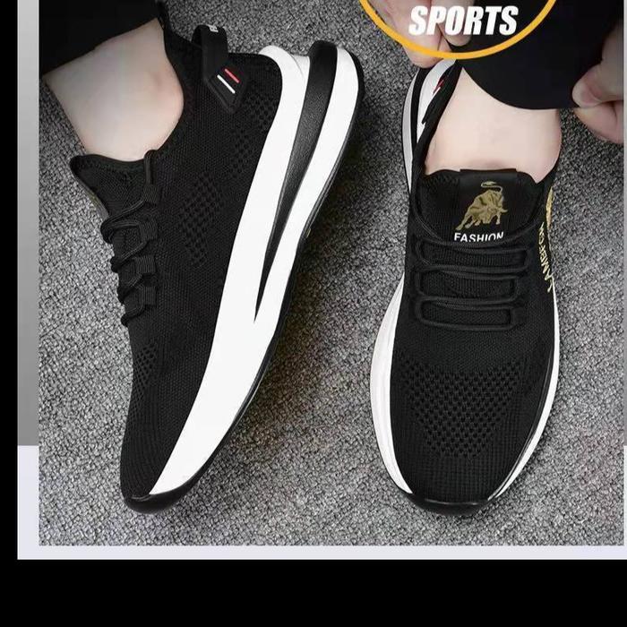 Gambar Sepatu Kekinian Sport Import Pria Sneakers Olahraga X66 - X66 PUTIH, 41 dari Kangle store jakarta undefined Tokopedia