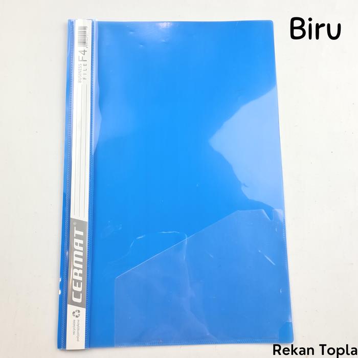 Gambar Business file F4 / Bisnis File / Map snelhecter / Business File Cermat - Biru dari Rekan Topla undefined Tokopedia