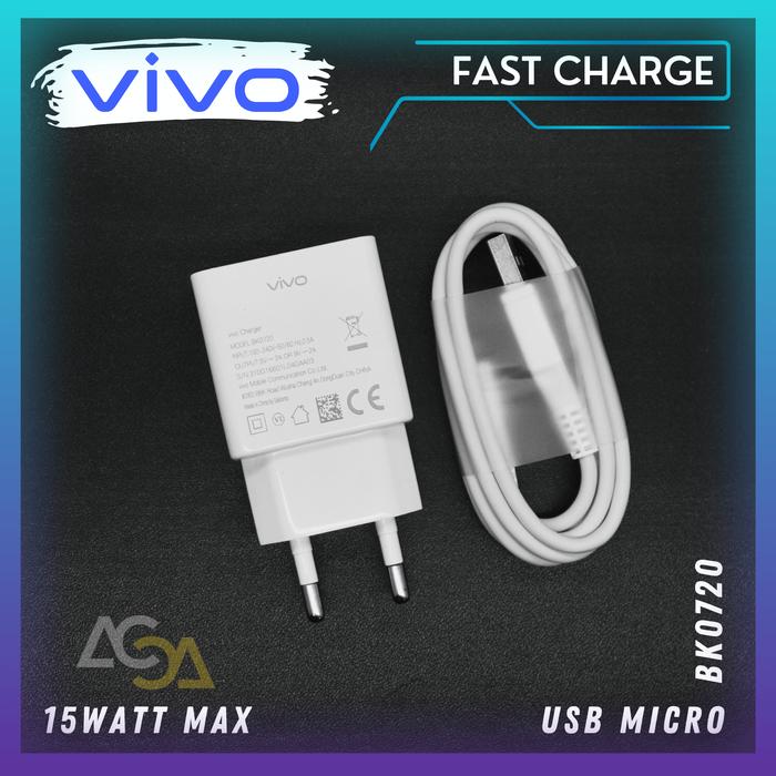 Gambar Charger Original 100% Vivo Y12 Y15 Y17 Y19 micro Super Charge - VIVO Y17 dari ALIL ACC undefined Tokopedia