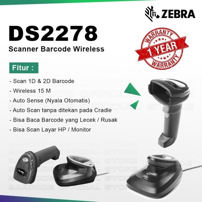 Gambar Scanner Barcode Scanlogic CS 3290A Wireless Bar Code Reader 2 Dimensi - DS-2278 dari Barcode Store Solutions undefined Tokopedia