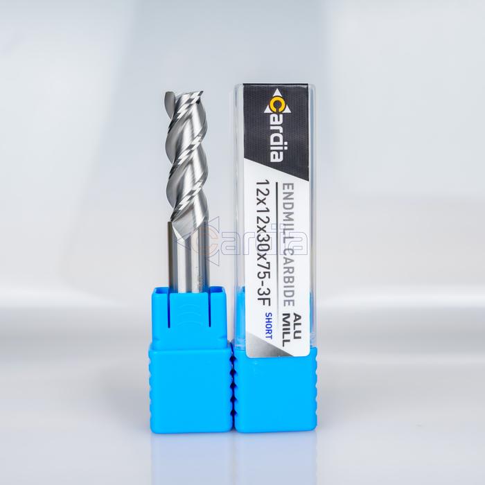 Gambar Endmill 12 mm Long 75 | 100 | 150 3 Flute Aluminium End Mill Carbide - 12 x 75 mm dari Cardia Tools undefined Tokopedia