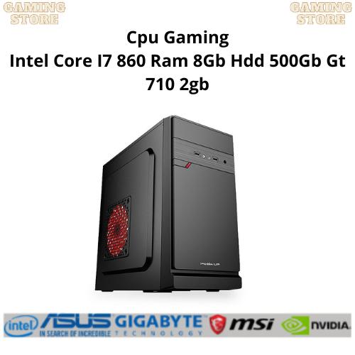 Jual Cpu Gaming Intel Core I7 860 Ram 8Gb Hdd 500Gb Gt 710 2gb