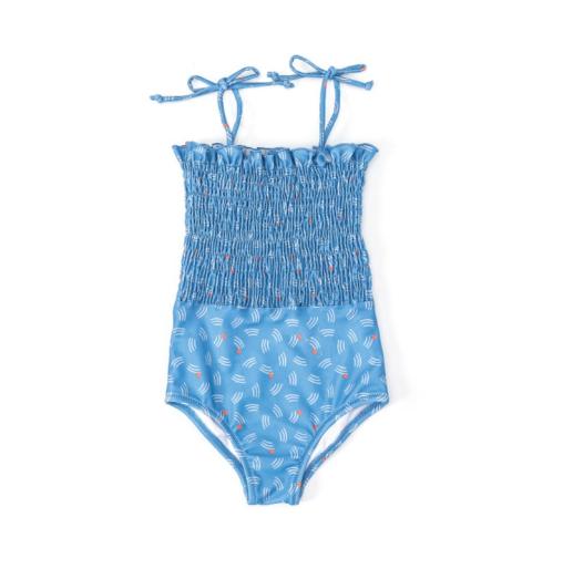 Gambar Summer Of Love Girls Smock Leotard, Baju Renang Anak - Buckthorn, 1 dari leevierrakids undefined Tokopedia