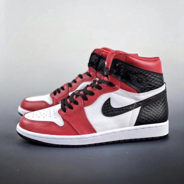 Jual Nike Air Jordan Retro High Satin Snake Chicago 100
