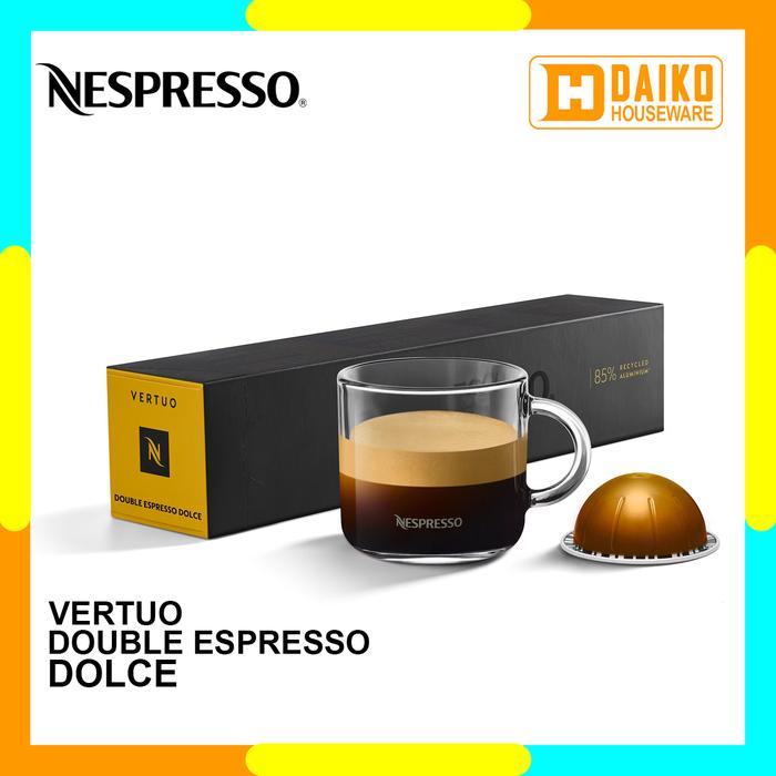 Jual Capsule Nespresso Vertuo Double Espresso Dolce Medium Roast