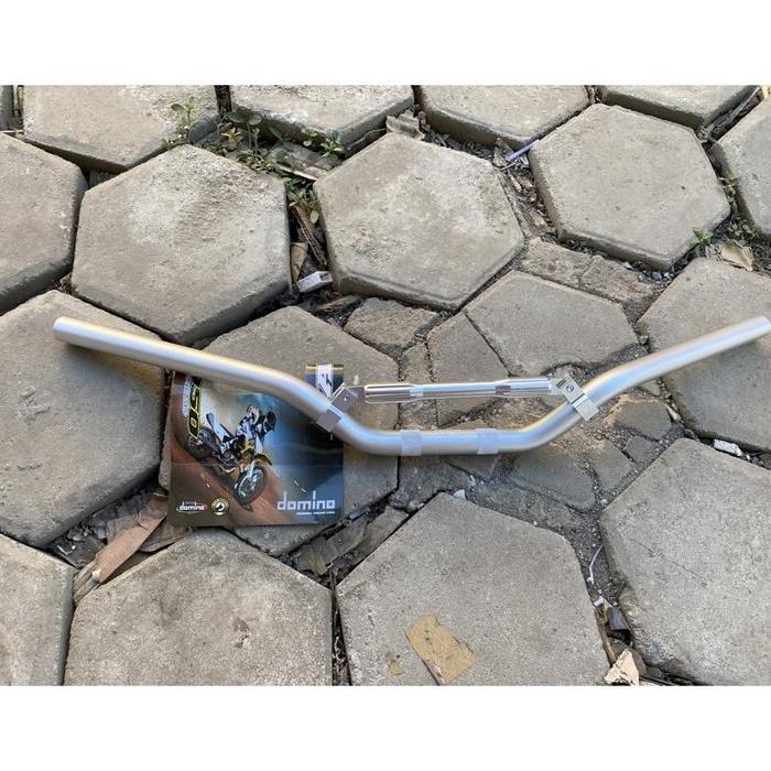 Gambar stang stir domino model daytona low original domino - silver, low dari monica_seller32 undefined Tokopedia