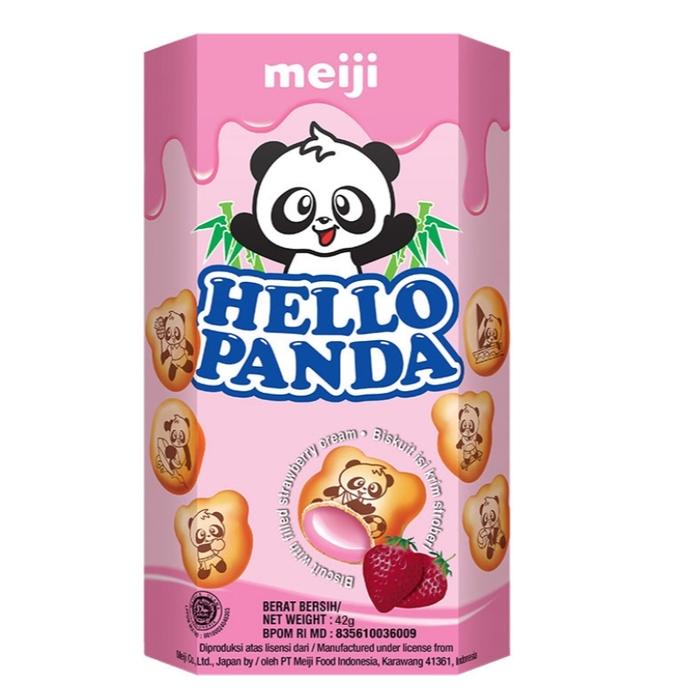 Gambar HELLO PANDA Biskuit Strawberry 42 g - Cheese dari Hiven Store undefined Tokopedia