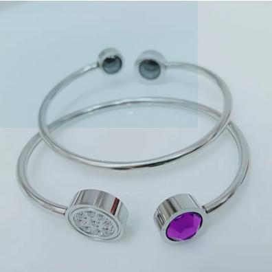 Gambar Gelang Quantum Pendant Kesehatan Sertifikat dan Box Bulat Mata - Mata Ungu, Sertifikat&Box dari Gallery Accsesories undefined Tokopedia