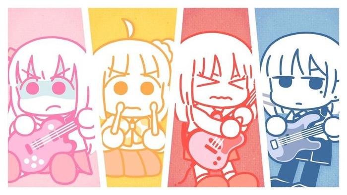 Gambar DOKI DOKI KEYCHAIN ANIME BOCCHI THE ROCK! TRANSPARAN - STICKER dari dokidoki.id undefined Tokopedia