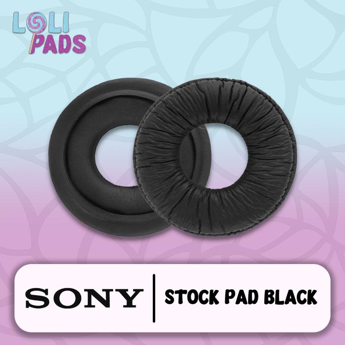 Busa Earpad Ear Cushion Sony MDR ZX100 ZX110 ZX300 ZX310 ZX550 Earcup  Stock Pad Black
