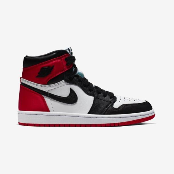 Jual Nike Air Jordan High OG (W) Satin Black Toe Original Resmi