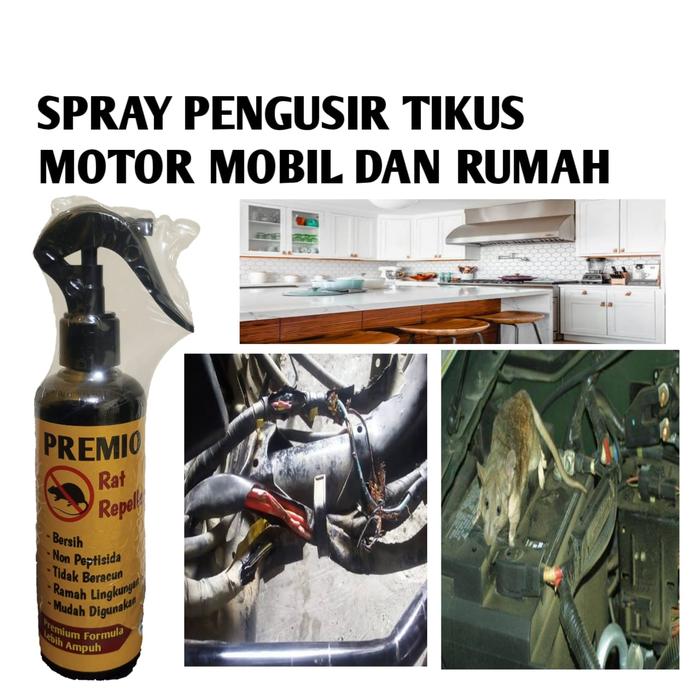 Gambar Semprotan Spray Pengusir Rat Repellent tikus curut hama motor mobil dari Mhkfstore undefined Tokopedia