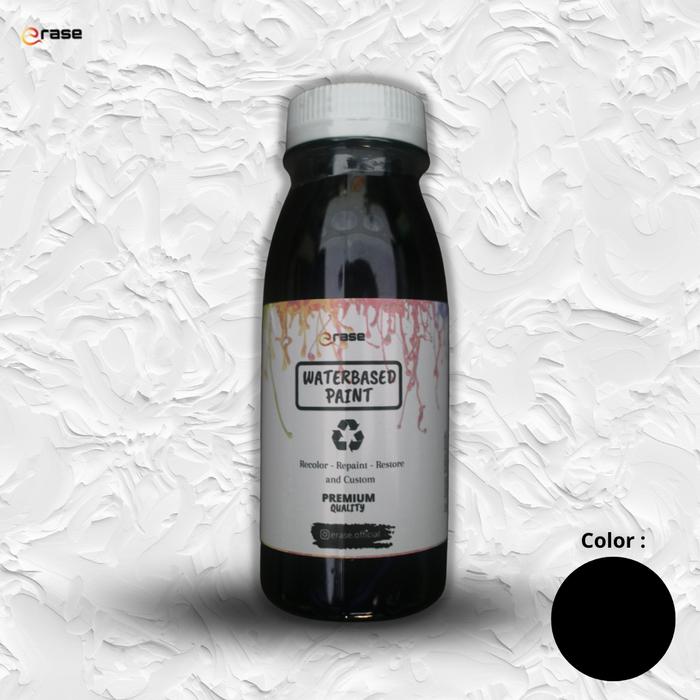 Gambar Cat Sepatu/Topi/Tas Erase Waterbased Paint 100 mL - Hitam dari erase.official undefined Tokopedia