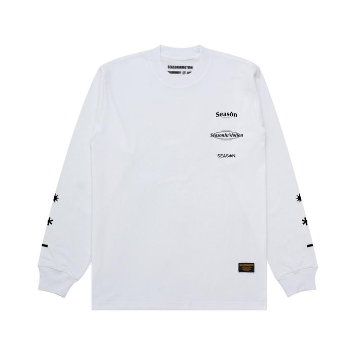 Gambar Seasoninmotion kaos long sleeve pria T-shirt T shirt longsleeve KAREL - Putih, S dari seasoninmotion undefined Tokopedia