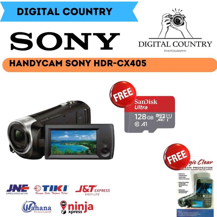 SONY HDR-CX405 HANDYCAM SONY CX405 HANDYCAM ONLY di Digital Country  Tokopedia
