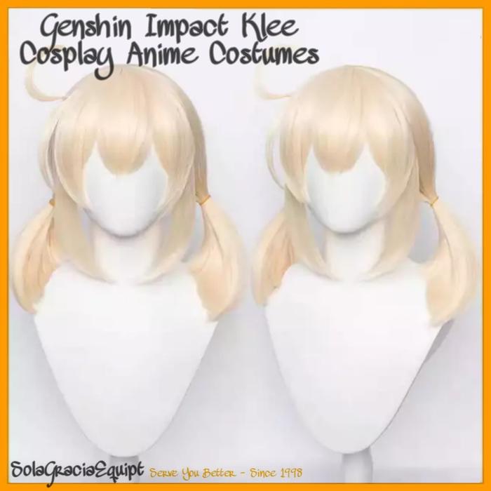 Gambar Genshin Impact Klee Cosplay Anime Costume - Wig, S dari SolaGracia Equipt undefined Tokopedia