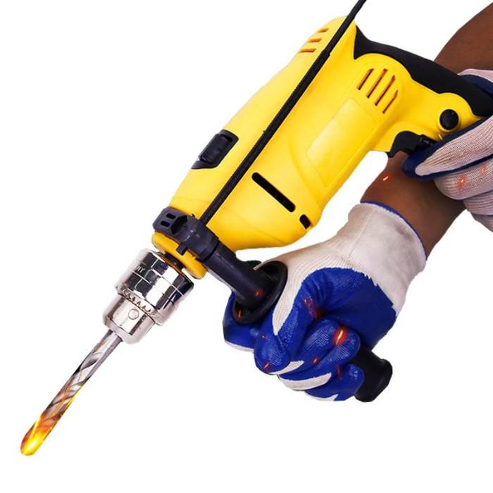 Gambar Power Tools 220V Electric Hand Drill 10Mm Mini Hand Drill Portable El dari Ehsan Storee undefined Tokopedia