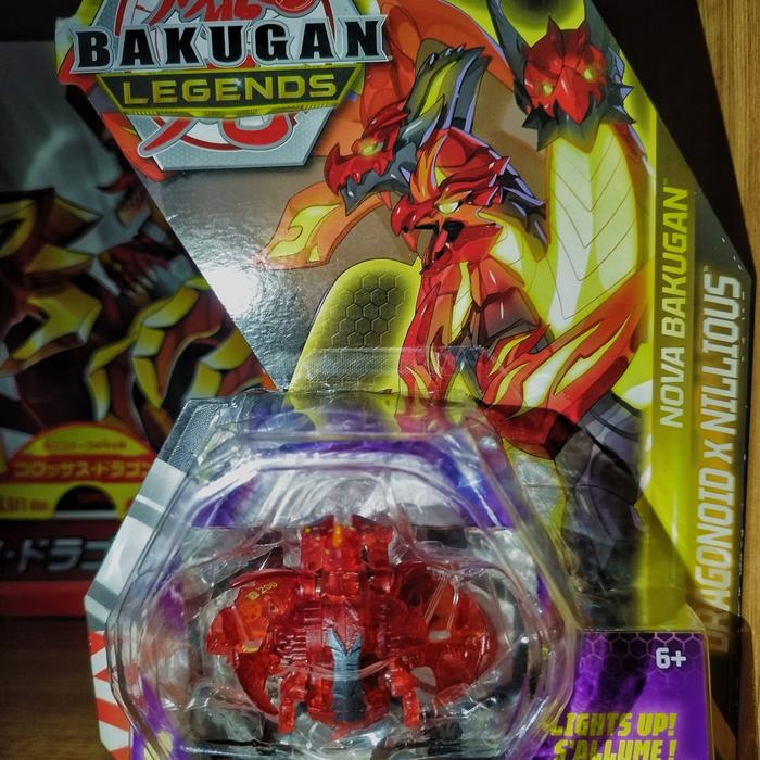 Jual Bakugan Legends Dragonoid x Nillious RARE Pati