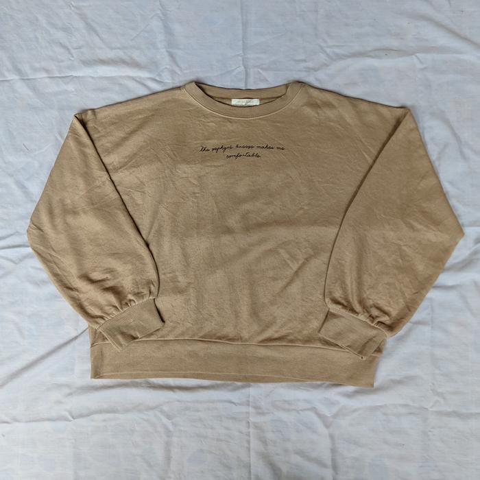 Jual [] CREWNECK CROP COKSU LENGAN BALON SIZE L OVERSIZE - Kab. Klaten -  Alfthrift | Tokopedia