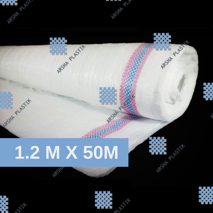 Gambar Karung/Bagor/Kampil Meteran Roll Panjang - Putih 50m, Roll dari Arsha Plastik undefined Tokopedia