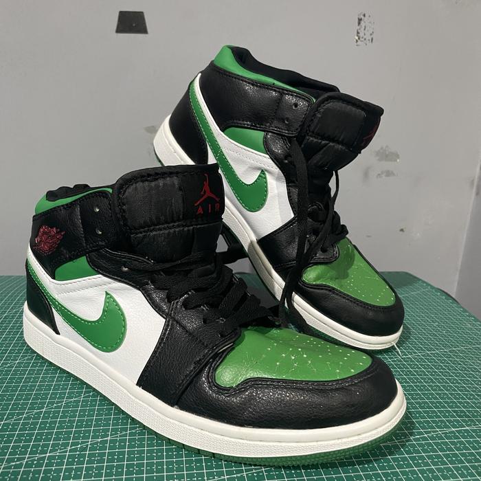 aj1 green toe