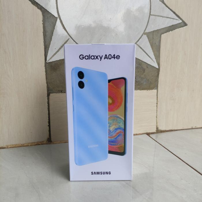 Gambar Samsung Galaxy A04e Ram 3/32 GB - Biru dari JLing Shop Tokopedia undefined Tokopedia