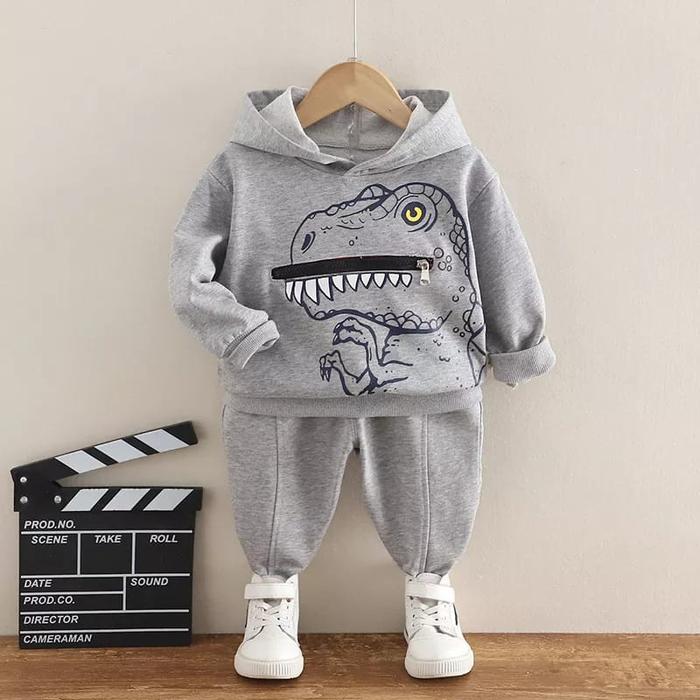 Gambar SWEATER ANAK LAKI LAKI/SWEATER ANAK PEREMPUAN 1-5 TAHUN - Abu-abu, 6 dari Deeps Store undefined Tokopedia