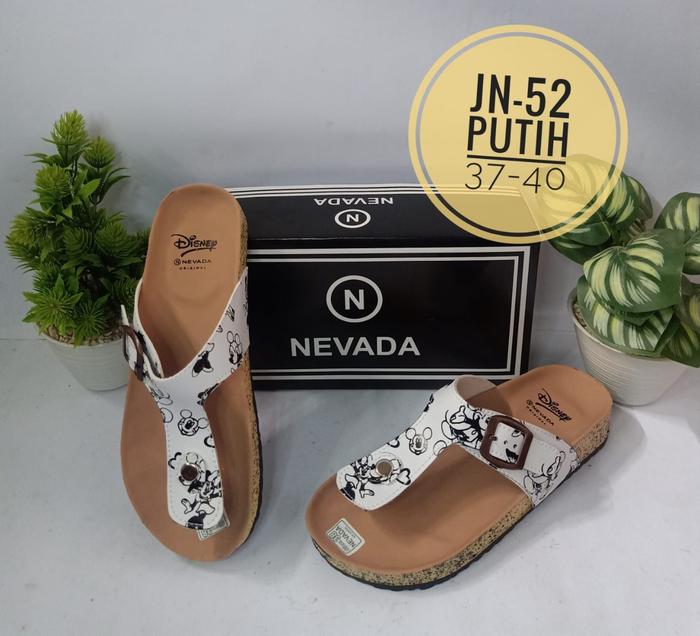 Gambar Sandal japit wanita disnep nevada Sidoarjo - JN-52 PUTIH, 37 dari sant's shop undefined Tokopedia