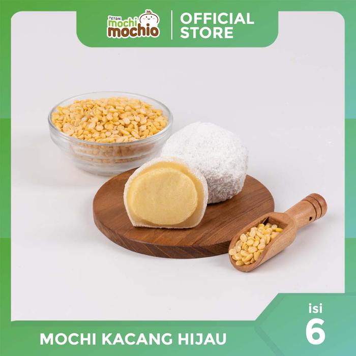 Gambar Tetsin Mochi Mochio - Mochi Tradisional 6 pcs 1 RASA - Kacang Hijau dari mochio7m undefined Tokopedia