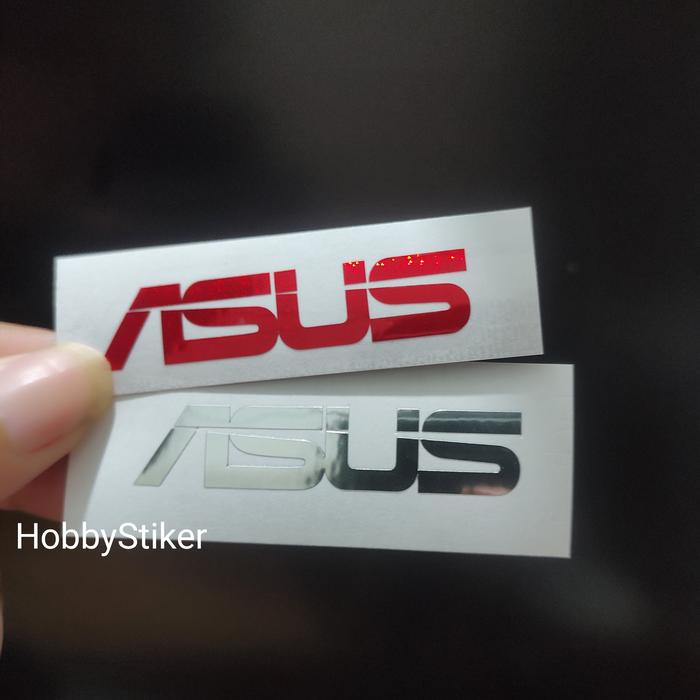 Gambar Stiker logo asus untuk laptop pc notebook dari Hobby Stiker undefined Tokopedia