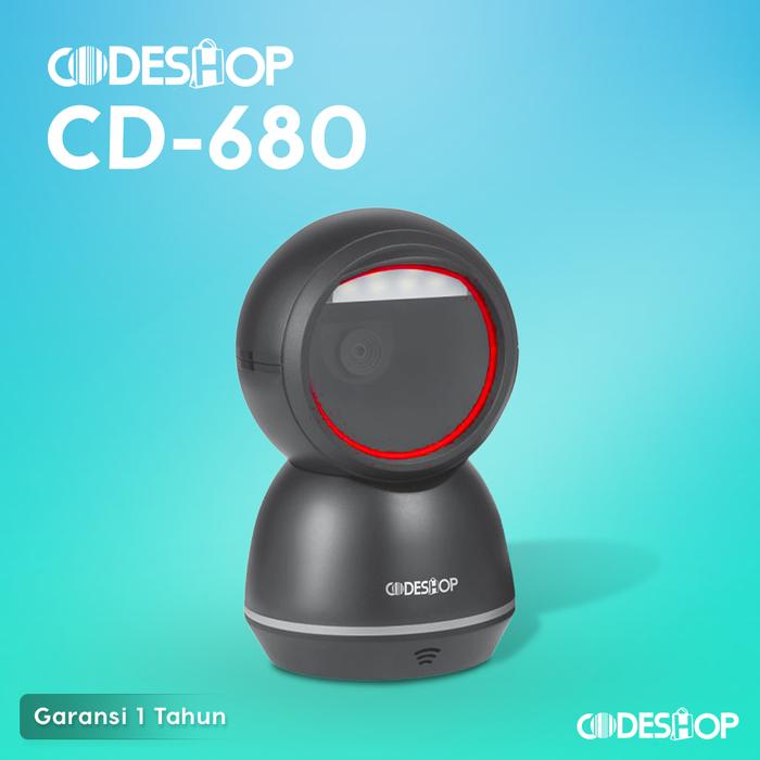 Gambar BARCODE SCANNER OMNI MOTOROLA ZEBRA SYMBOL DS9208 - DS 9208 | 2D - CD-680 dari CODESHOP SURABAYA TIMUR undefined Tokopedia