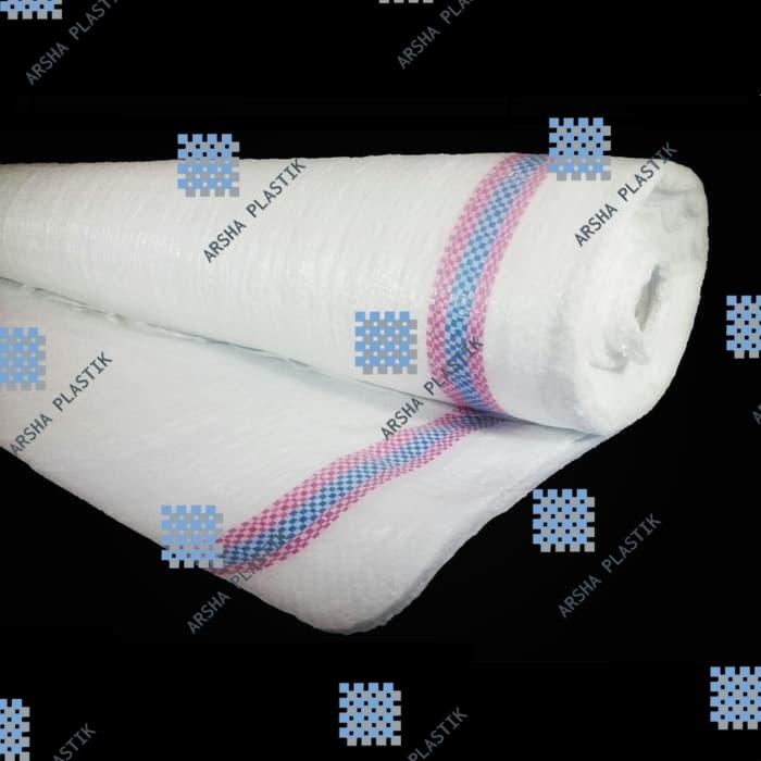 Gambar Karung/Bagor/Kampil Meteran Roll Panjang - Putih 90m, Ecer Per Meter dari Arsha Plastik undefined Tokopedia