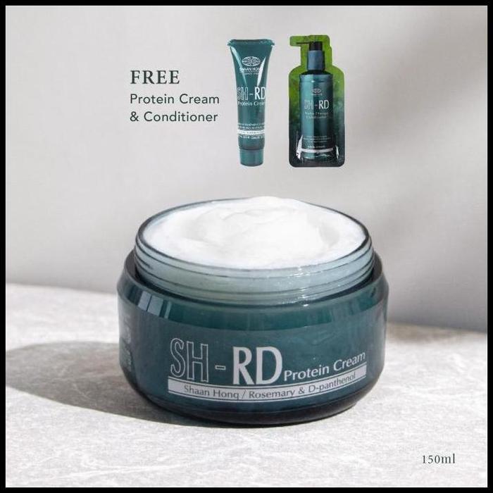 Gambar [READY STOCK] SHRD PROTEIN CREAM | HAIR VITAMIN & HEAT PROTECTION - 150ml dari athaya shop tangerang undefined Tokopedia