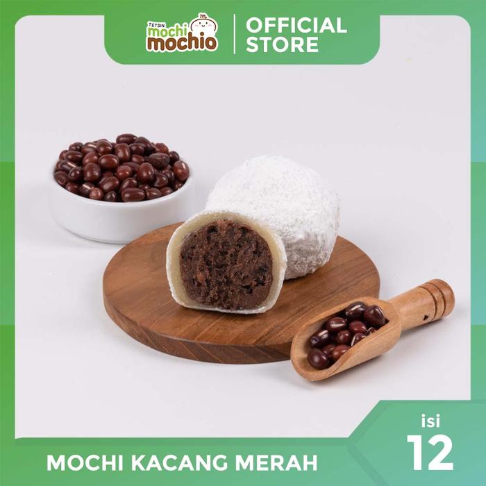 Gambar Tetsin Mochi Mochio - Mochi Tradisional 12 pcs 1 RASA - Kacang Merah dari mochio7m undefined Tokopedia