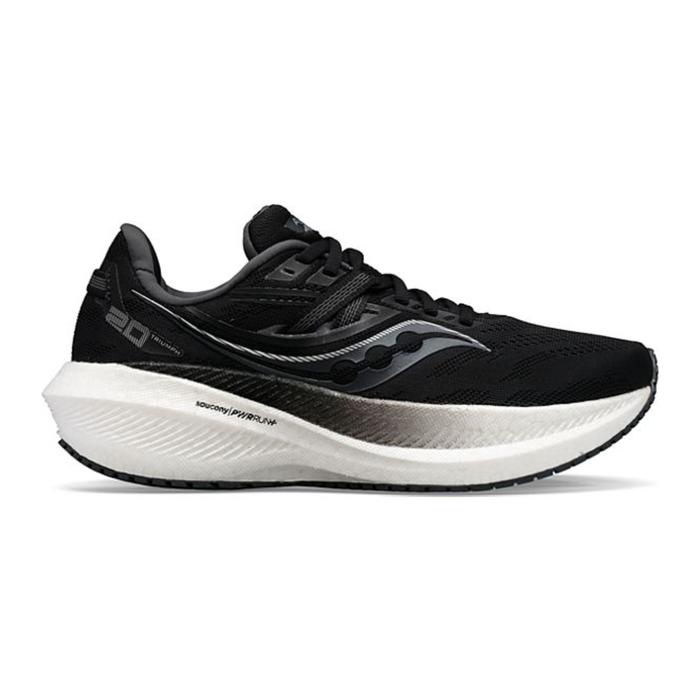 Gambar Saucony Triumph 20 Mens Road Running Shoes - Black / White - US 10.5 dari idsportcenter x tokopedia undefined Tokopedia