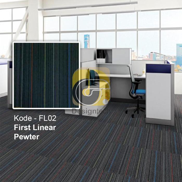 Gambar Karpet Tile / Karpet Lantai Terbaik motif Garis - Ukuran. 60x60cm - FL - Hitam dari Design Tech ID undefined Tokopedia