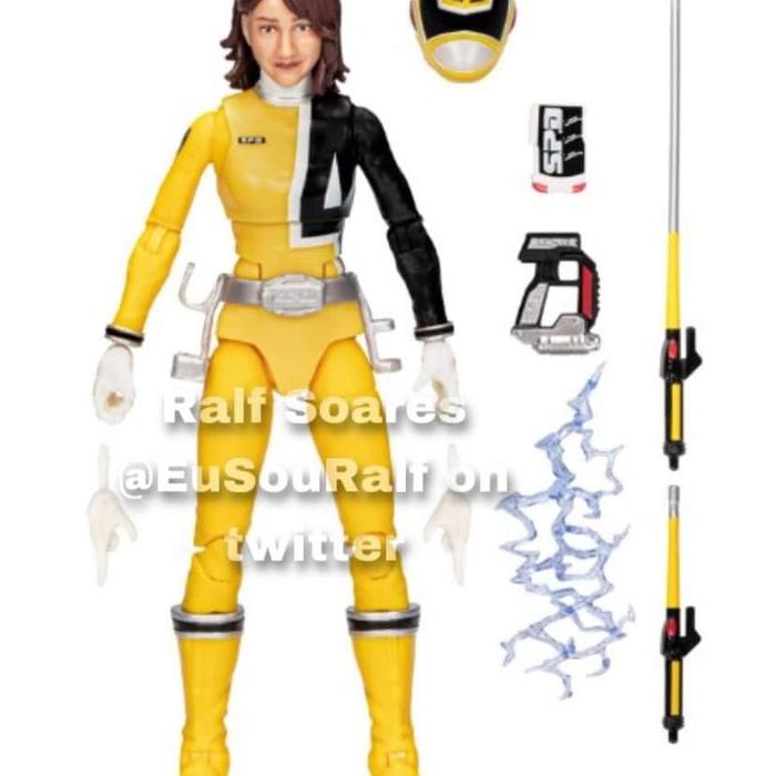Jual Lightning Collection Power Rangers spd yellow ranger sentai ...