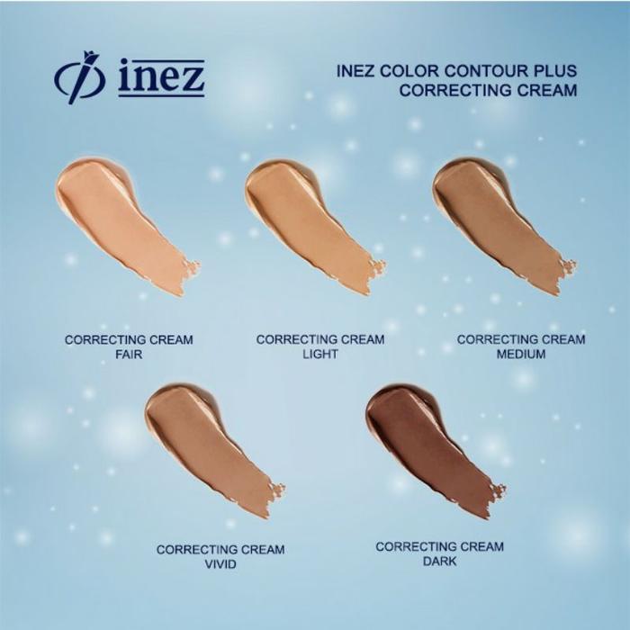 Gambar Inez color contour plus correcting cream 20gr - Light dari Linda Kosmetik_NEW undefined Tokopedia