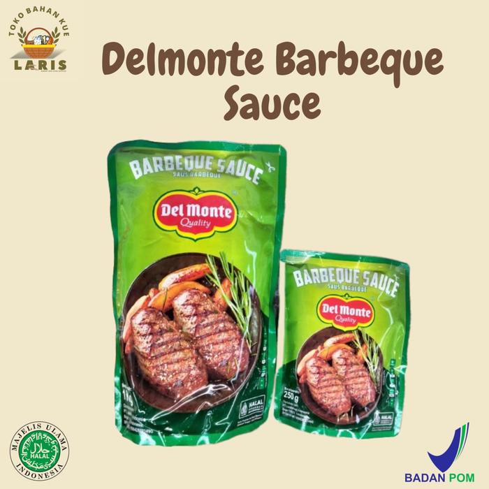 Delmonte Barbeque Sauce (Tersedia Ukuran) 250Gr