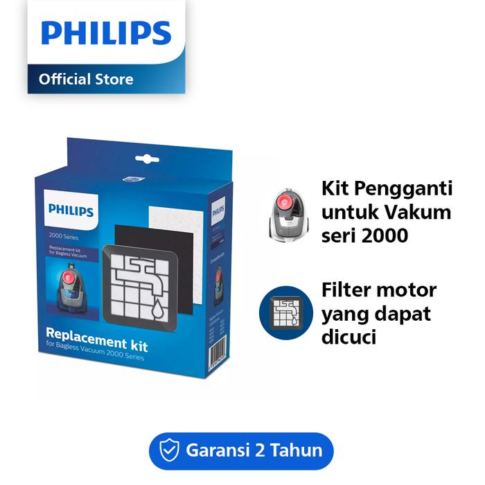 Gambar Philips Replacement kit for Bagless Vacuum 2000 Series - XV1220/01 - Regular dari Philips Home Appliances undefined Tokopedia