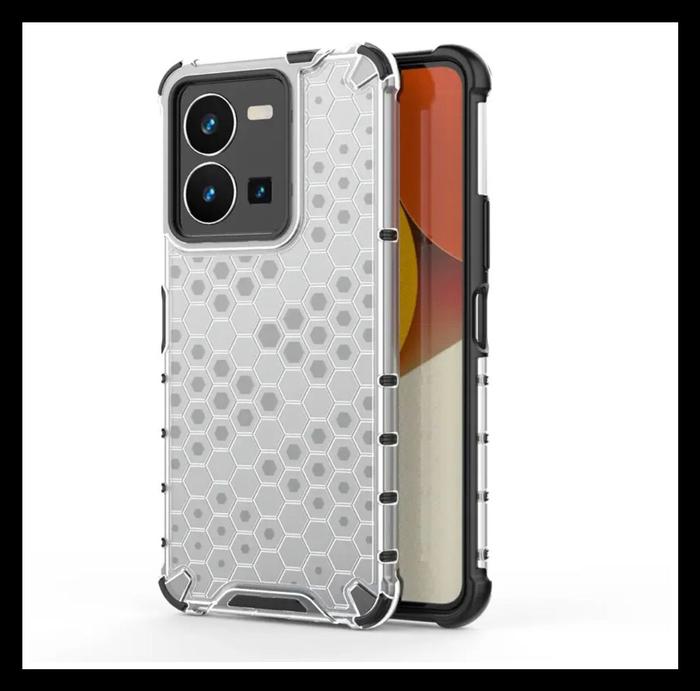 Gambar VIVO Y22 / Y22S 4G 2022 HONEYCOMB ORIGINAL HARD CASE SOFT COVER CLEAR - CLEAR, VIVO Y22 2022 dari Original Shop Nillkin undefined Tokopedia