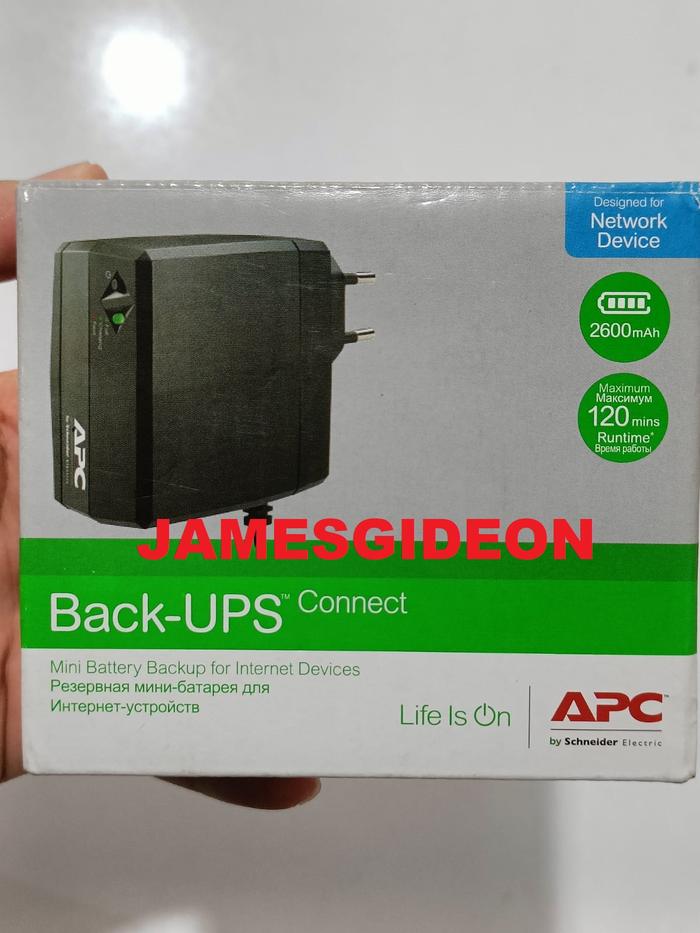 Gambar UPS DC APC Back-UPS Connect 12W 12VDC 1A Lithium CP12010LI-GR RESMI dari James Gideon Official undefined Tokopedia