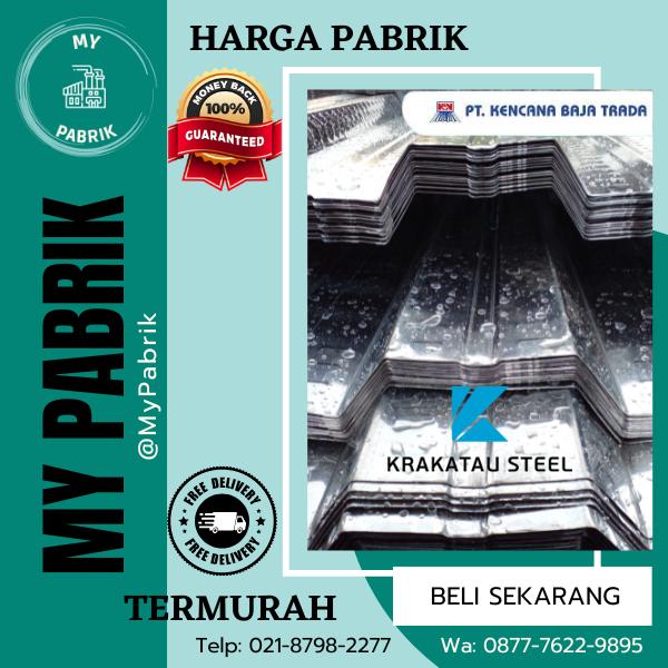 Gambar BONDEK/BONDECK/FLOORDECK COR 0.60 0,6 0.65 0.70 MM 0,60MM FULL SNI KS - PLATINUM/BUKIT, 1.00 dari MyPabrik undefined 2 Tokopedia